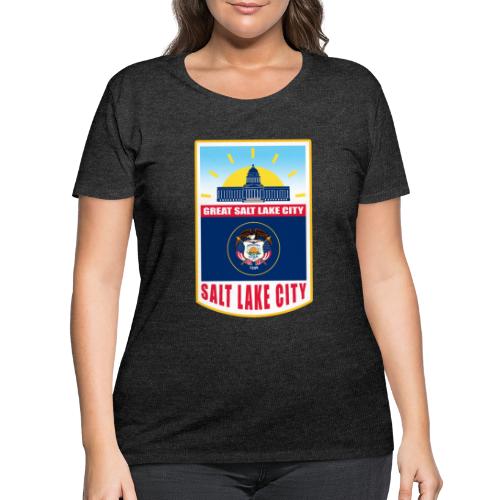 Utah - Salt Lake City - Women's Curvy T-Shirt