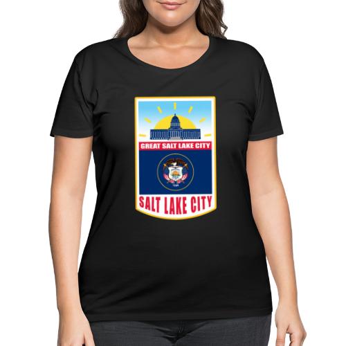 Utah - Salt Lake City - Women's Curvy T-Shirt