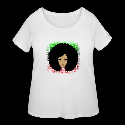 Afromatrix - Women's Curvy T-Shirt