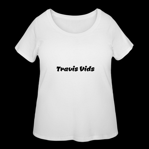 White shirt - Women's Curvy T-Shirt
