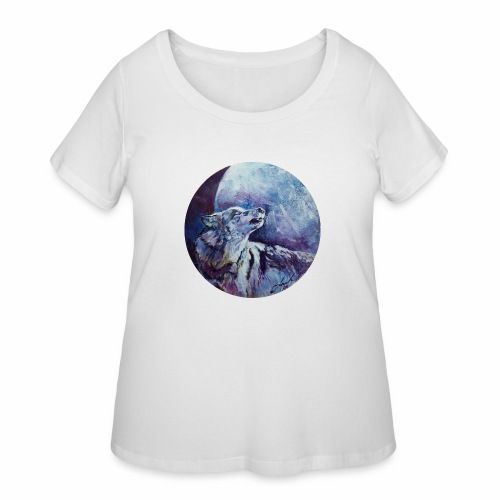Express Your Wolf - Women's Curvy T-Shirt
