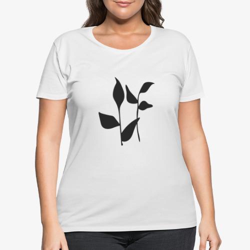 Botanical Art - Women's Curvy T-Shirt