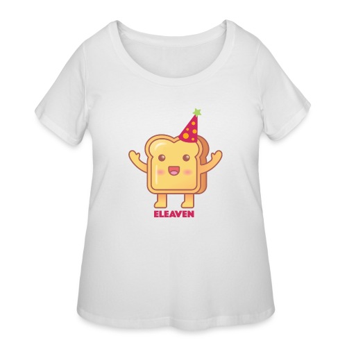 Eleaven - Women's Curvy T-Shirt