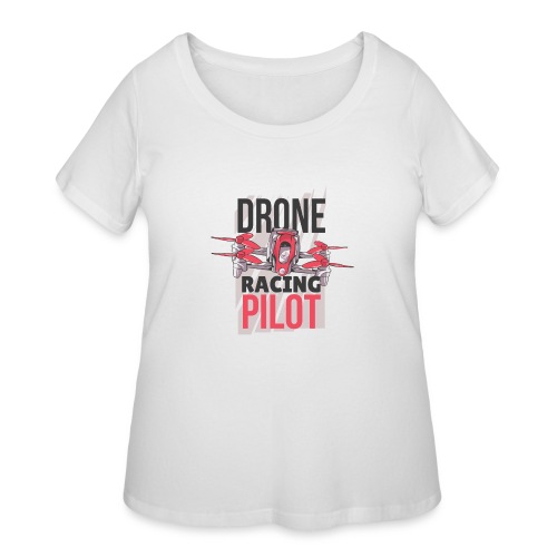 Drone Racing Pilot - Women's Curvy T-Shirt