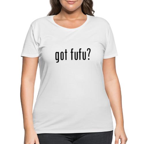 gotfufu-white - Women's Curvy T-Shirt