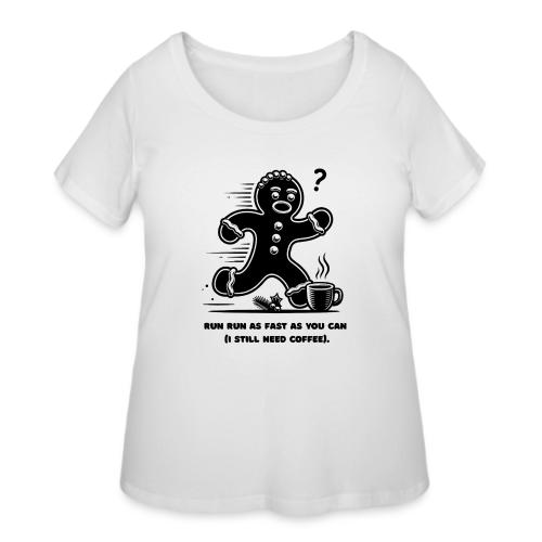 Gingerbread Man T-Shirt - Women's Curvy T-Shirt