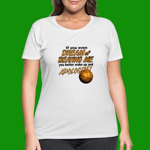 Basketball Dreaming - Women's Curvy T-Shirt