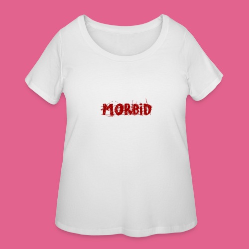 morbid red - Women's Curvy T-Shirt