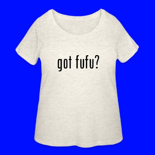 gotfufu-black - Women's Curvy T-Shirt
