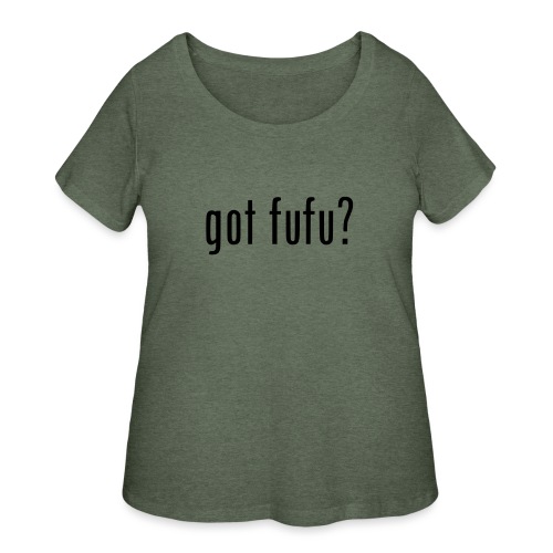 gotfufu-black - Women's Curvy T-Shirt