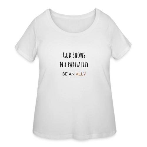 ally t shirt - Women's Curvy T-Shirt
