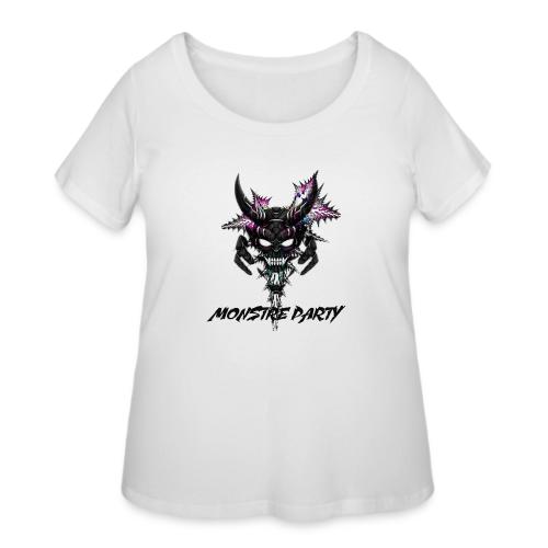 MONSTR PARTY - Women's Curvy T-Shirt