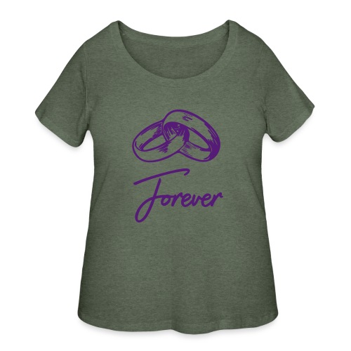 foreverringsman - Women's Curvy T-Shirt