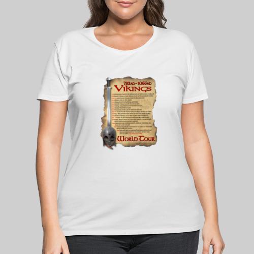 Viking World Tour - Women's Curvy T-Shirt