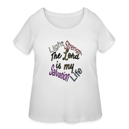The Lord is - Women's Curvy T-Shirt