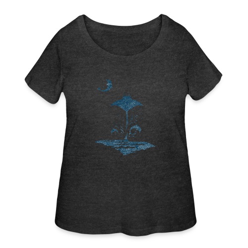 South Carolina Coastal Wildlife - Women's Curvy T-Shirt