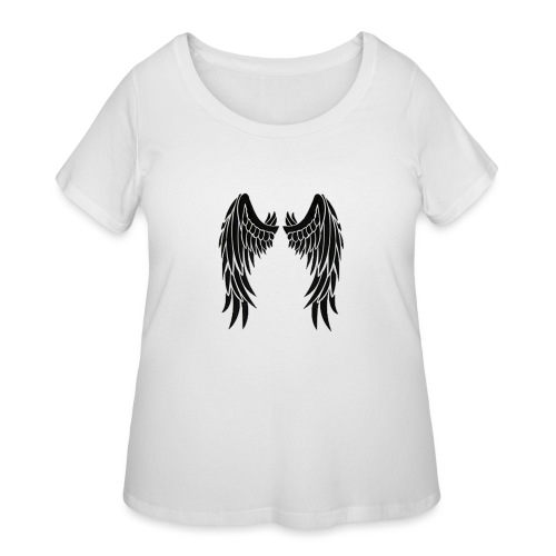 Wings - Women's Curvy T-Shirt