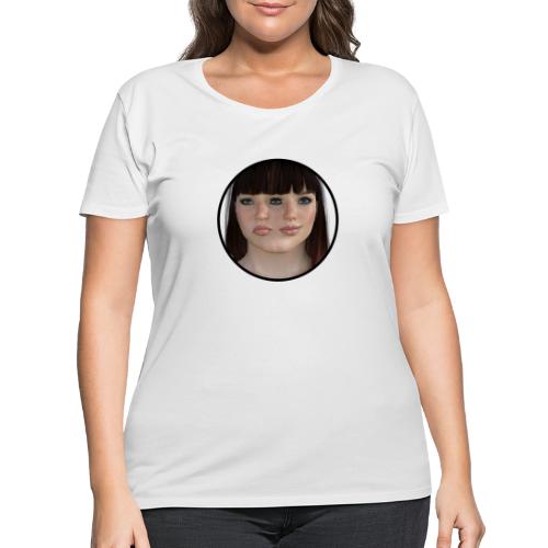 Two-faced women - Women's Curvy T-Shirt