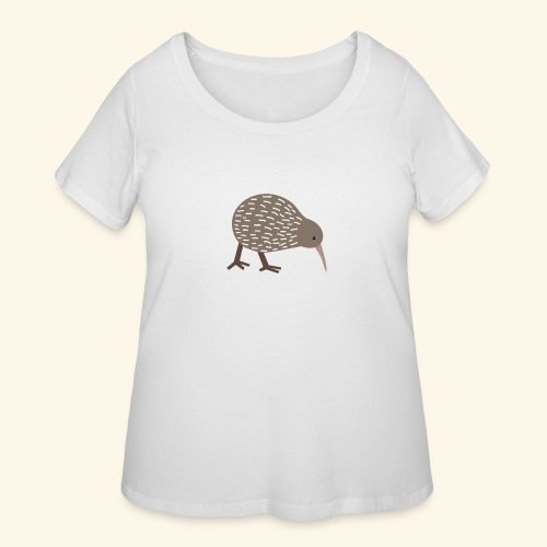 New Zealand Kiwi - Women's Curvy T-Shirt