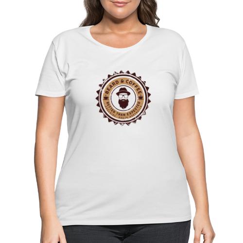 Beard and Coffee Merch - Women's Curvy T-Shirt