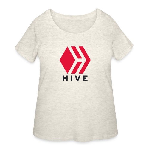 Hive Text - Women's Curvy T-Shirt