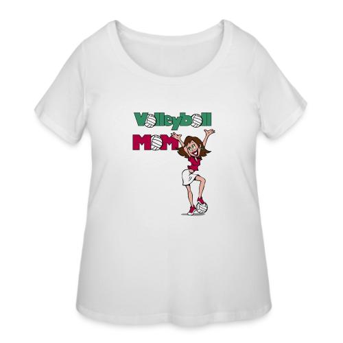 Volleyball Girl - Women's Curvy T-Shirt