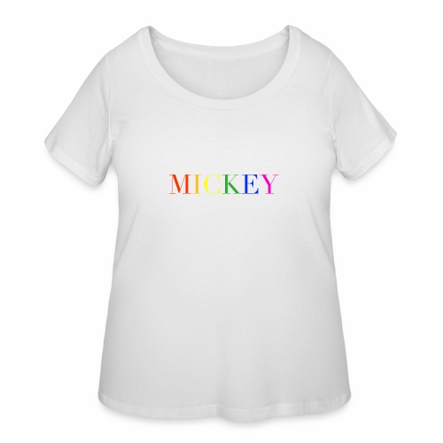 MICKEY - Women's Curvy T-Shirt