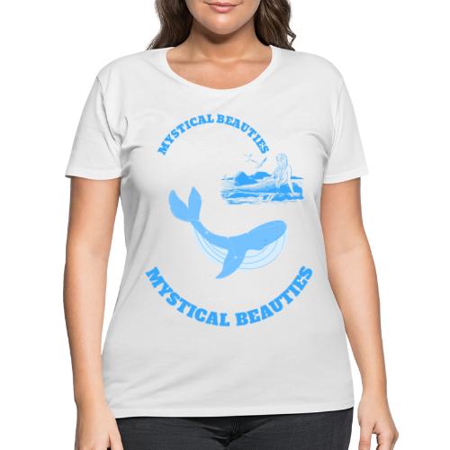 Mystical Beauties - Women's Curvy T-Shirt