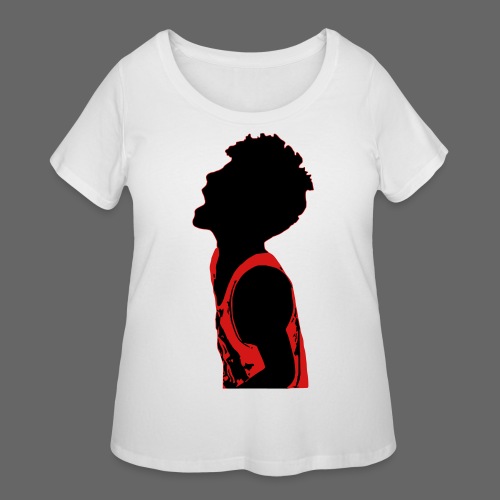 Mohawk Kid - Women's Curvy T-Shirt