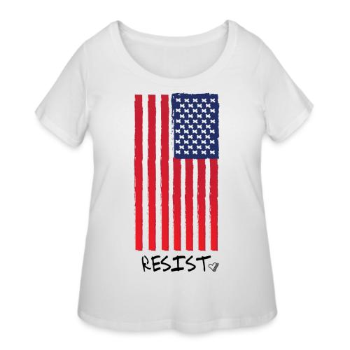Resist - Women's Curvy T-Shirt