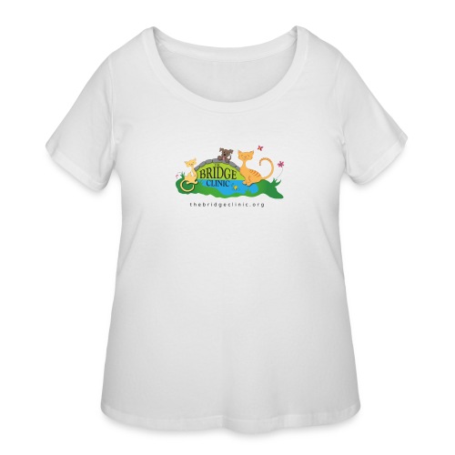 The Bridge Clinic Logo - Women's Curvy T-Shirt