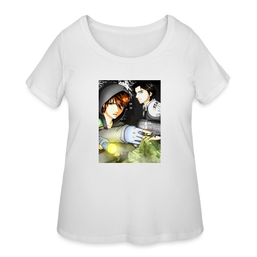 P I E Poster - Women's Curvy T-Shirt