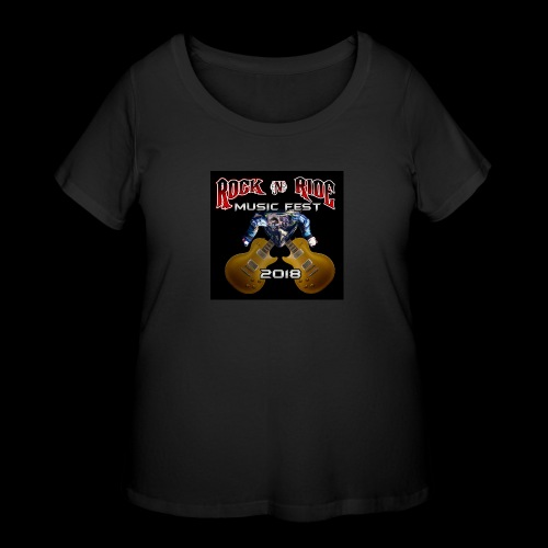 RocknRide Design - Women's Curvy T-Shirt