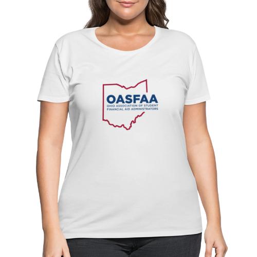 OASFAA Logo Color - Women's Curvy T-Shirt