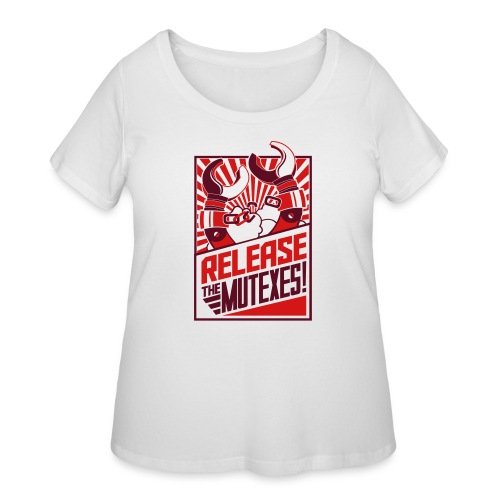 Release the Mutexes! - Women's Curvy T-Shirt