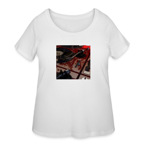 Technic Field - Women's Curvy T-Shirt