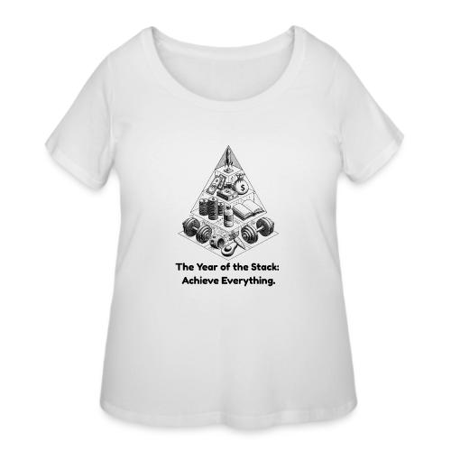 The Resolution Pyramid T-Shirt, Mug, & Leggings - Women's Curvy T-Shirt