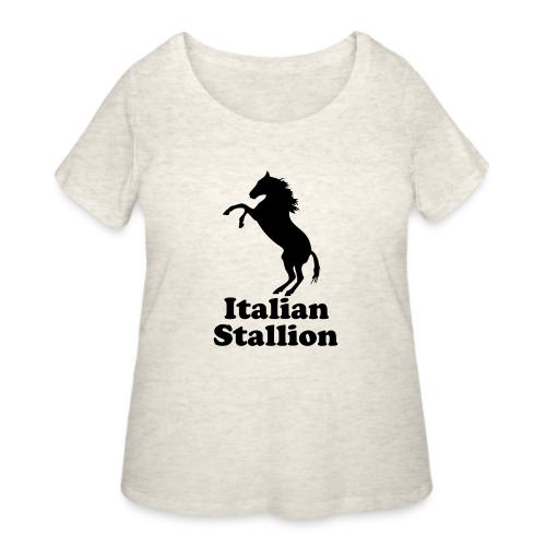 Italian Stallion - Women's Curvy T-Shirt