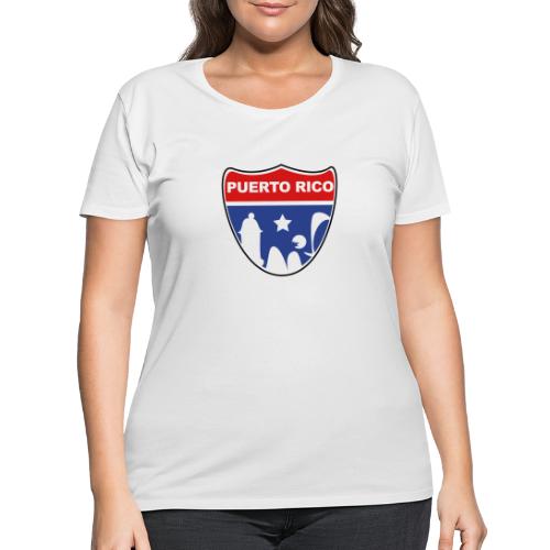 Puerto Rico Road - Women's Curvy T-Shirt