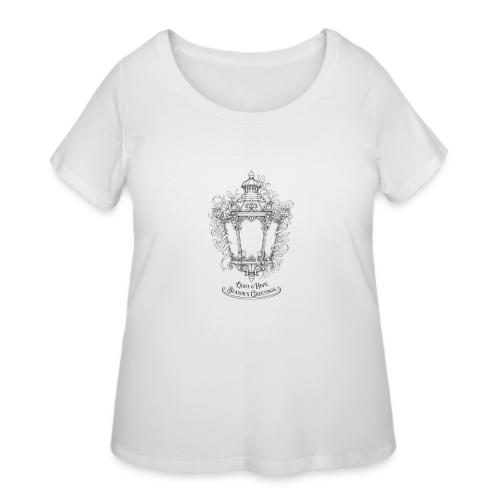 Victorian Lantern T-Shirt - Women's Curvy T-Shirt