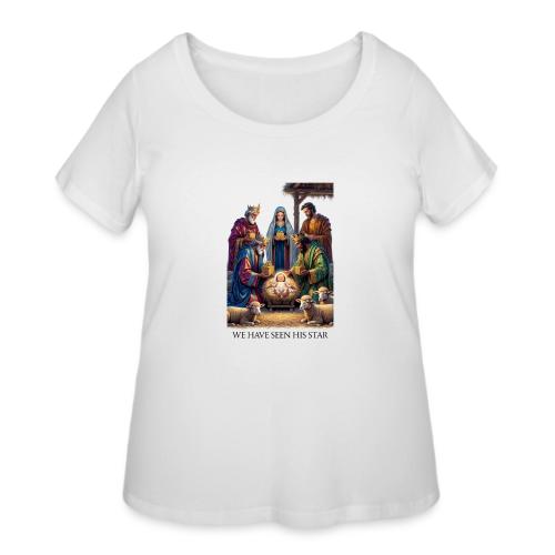 Three Wise Men T-Shirt - Women's Curvy T-Shirt