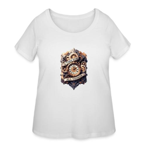 Ornate Clockwork T-Shirt - Women's Curvy T-Shirt