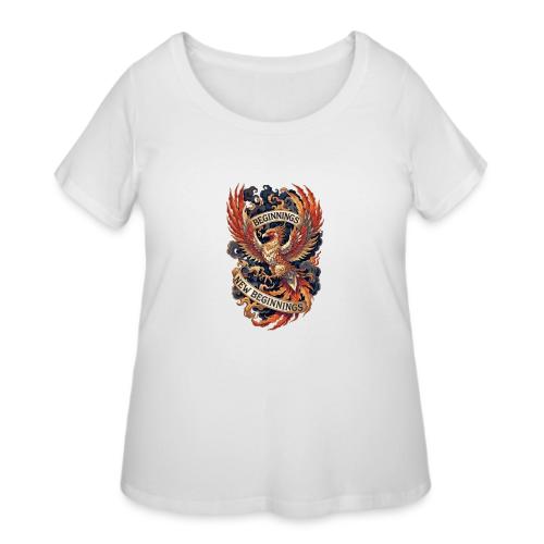 Phoenix New Year T-Shirt - Women's Curvy T-Shirt