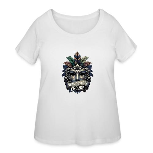 Masquerade Mask T-Shirt - Women's Curvy T-Shirt