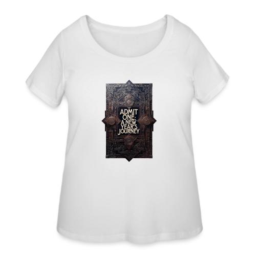 Art Deco VIP Pass T-Shirt - Women's Curvy T-Shirt