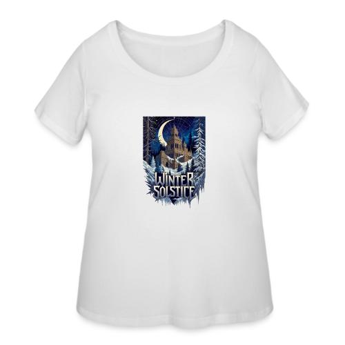 Gothic Solstice T-Shirt, Premium - Women's Curvy T-Shirt