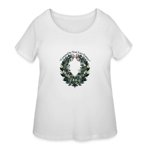 Crowned by Your Love Forever Laurel Wreath T-Shirt - Women's Curvy T-Shirt