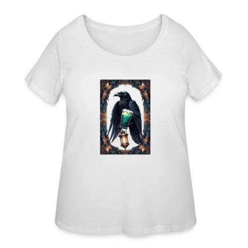 Pint of No Regrets Just Shenanigans Raven T-Shirt - Women's Curvy T-Shirt