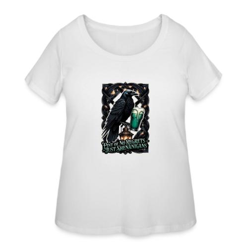 Sarcastic Raven Shenanigans Tee - Women's Curvy T-Shirt