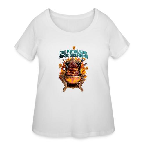 Grill Master Legend T Shirt - Women's Curvy T-Shirt